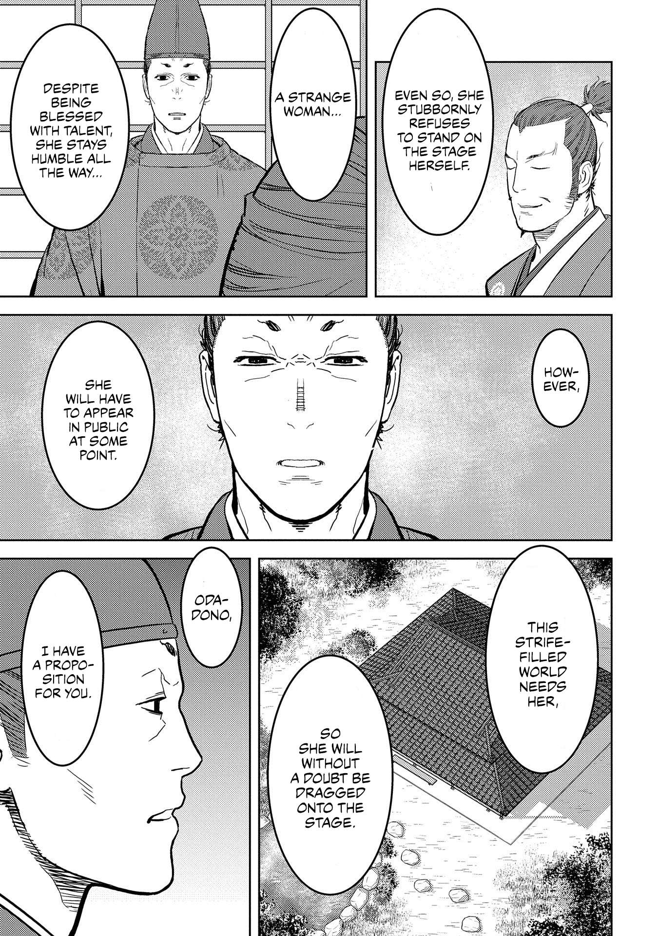 Sengoku Komachi Kuroutan Chapter 34.1 page 22 - 