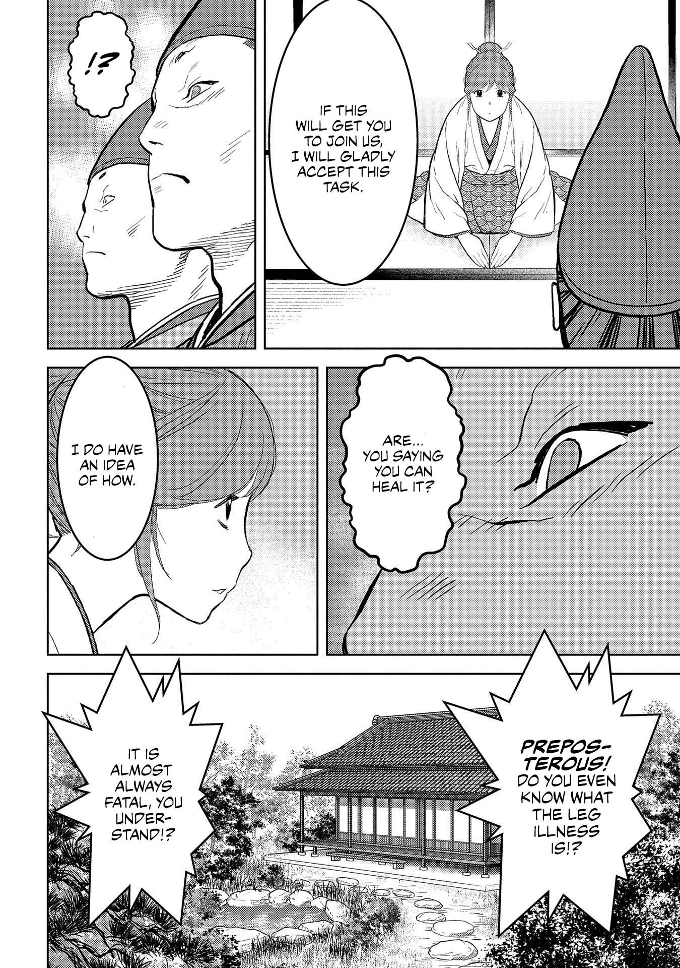 Sengoku Komachi Kuroutan Chapter 34.1 page 9 - 