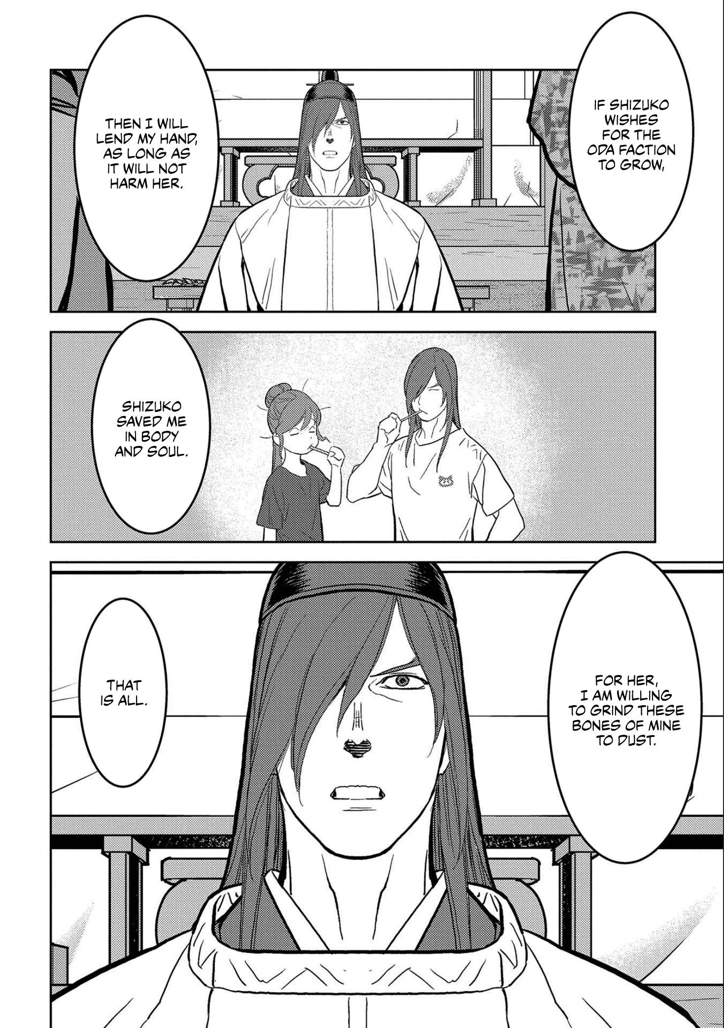 Sengoku Komachi Kuroutan Chapter 35.1 page 26 - 