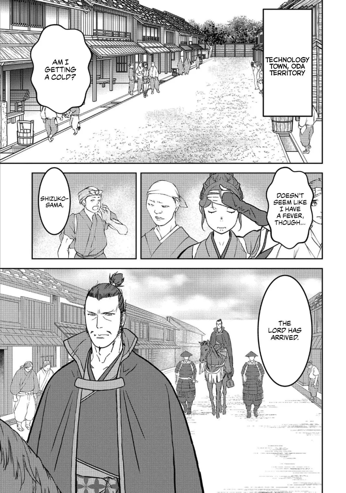 Sengoku Komachi Kuroutan Chapter 35.99 page 8 - 