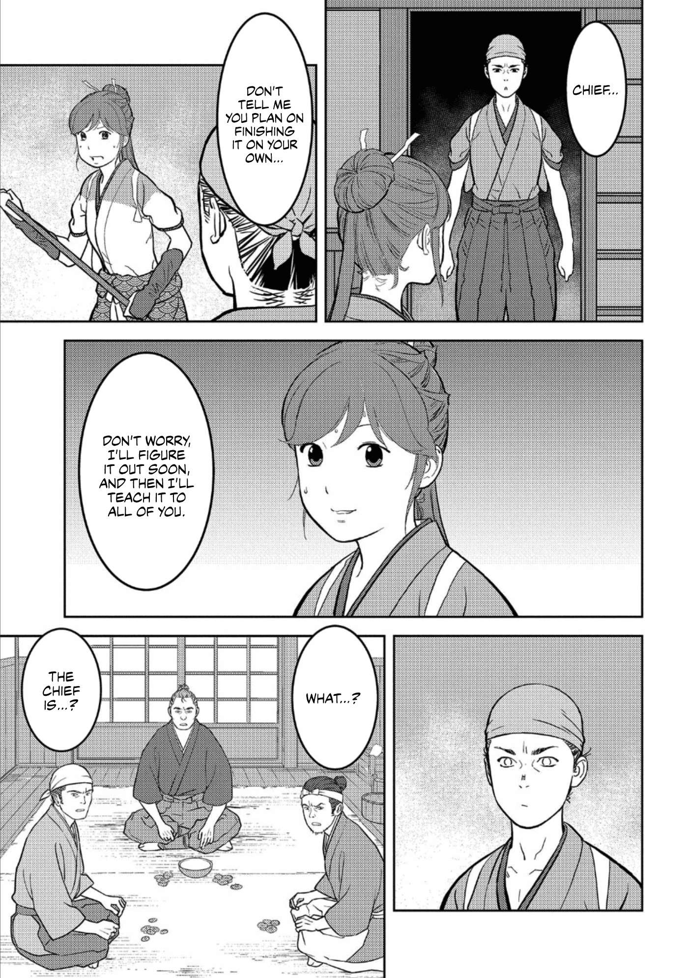 Sengoku Komachi Kuroutan Chapter 36.1 page 22 - 