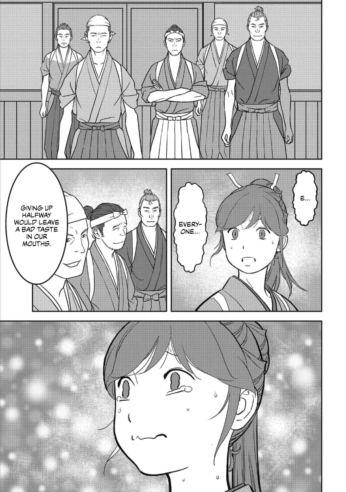 Sengoku Komachi Kuroutan Chapter 36.1 page 28 - 