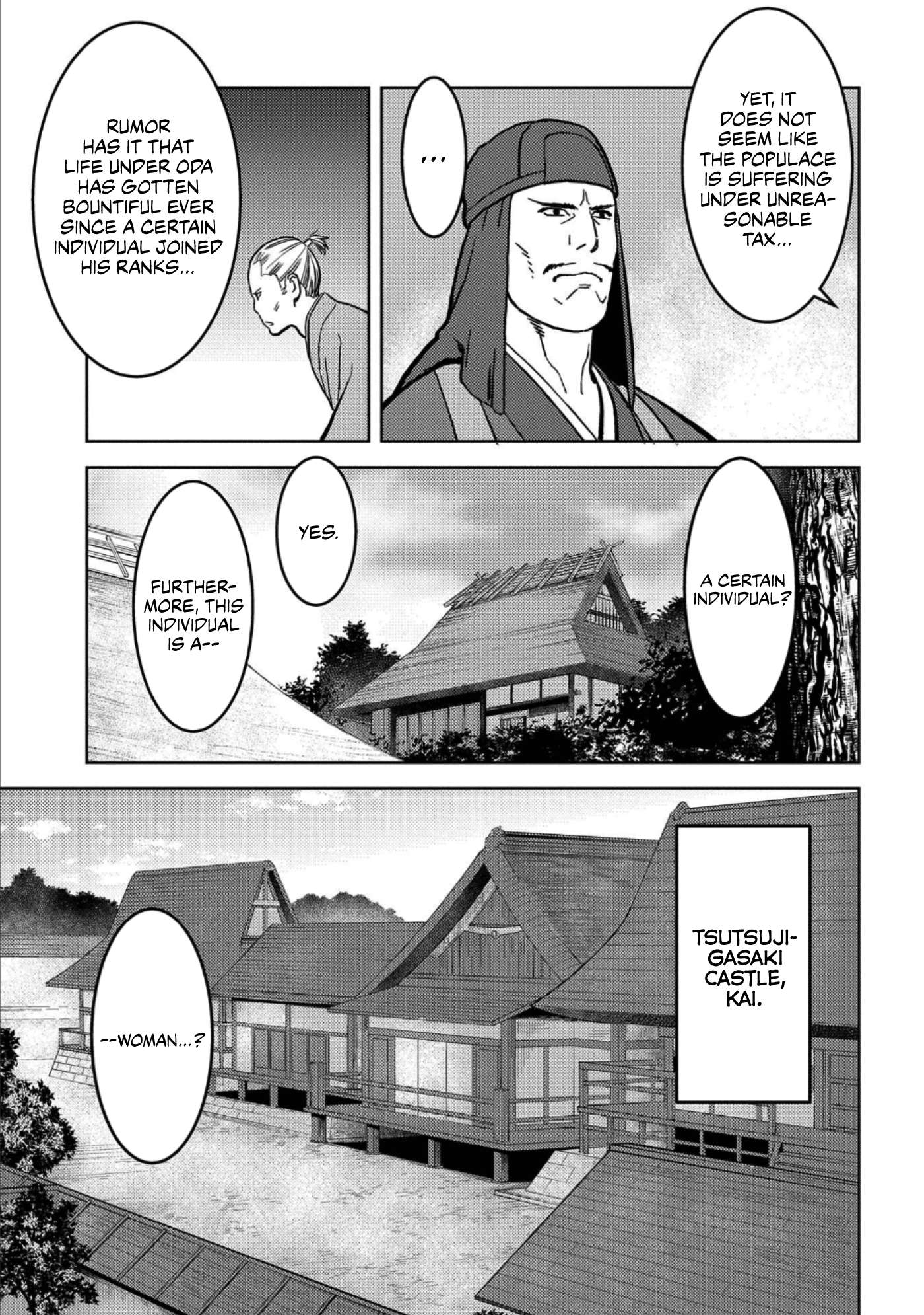 Sengoku Komachi Kuroutan Chapter 36.1 page 4 - 