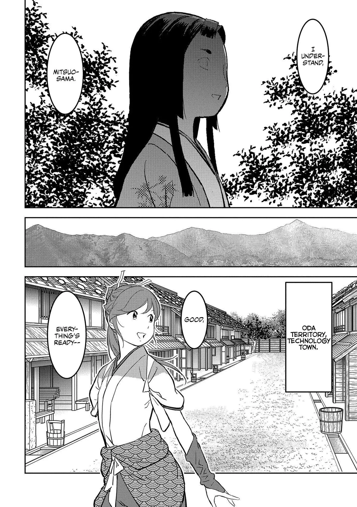 Sengoku Komachi Kuroutan Chapter 36.99 page 3 - 
