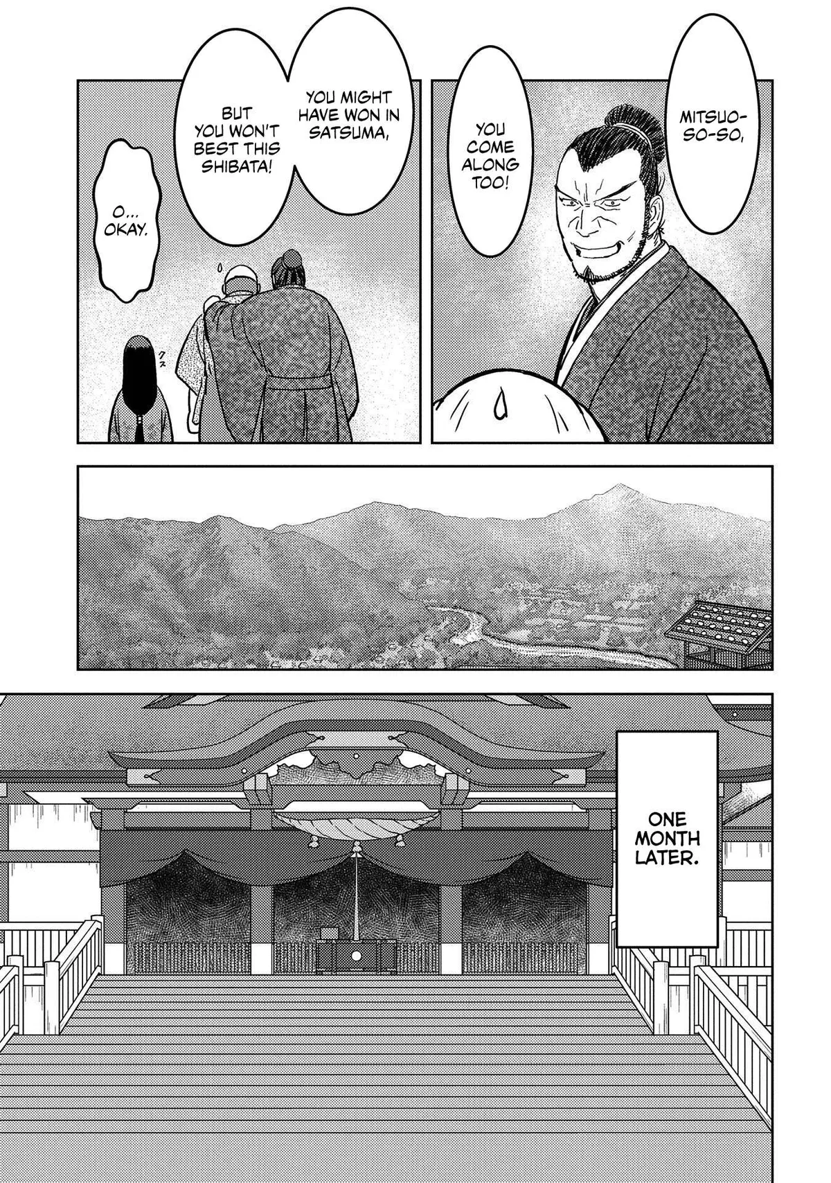 Sengoku Komachi Kuroutan Chapter 36.99 page 24 - 