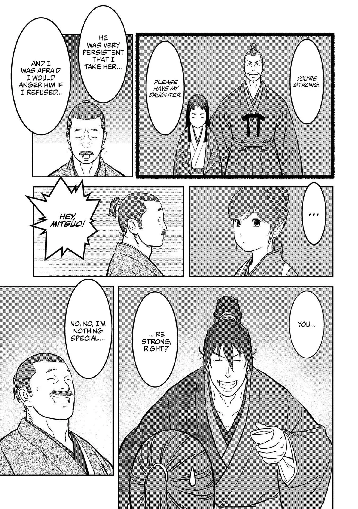 Sengoku Komachi Kuroutan Chapter 36.99 page 28 - 