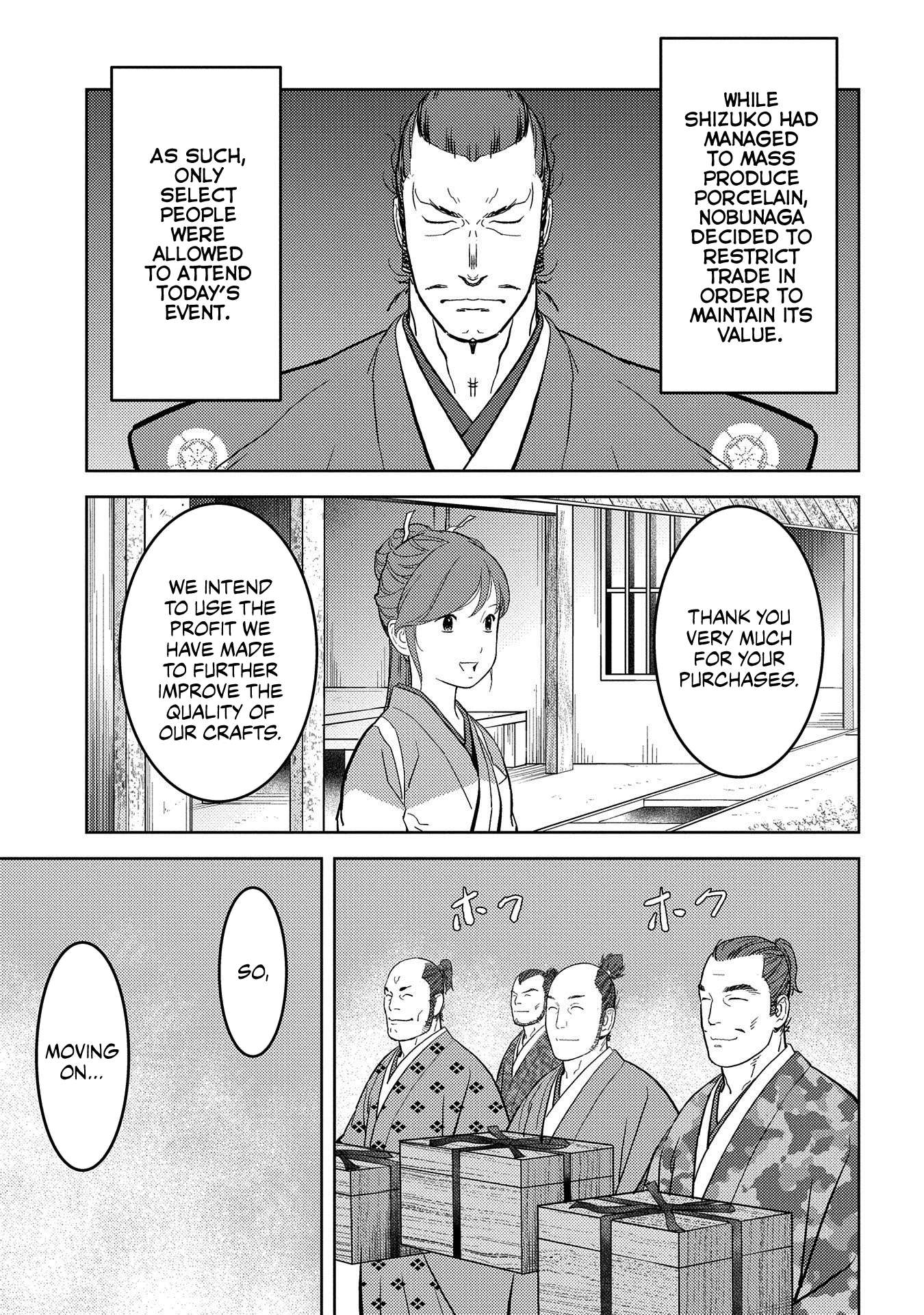 Sengoku Komachi Kuroutan Chapter 37.1 page 6 - 