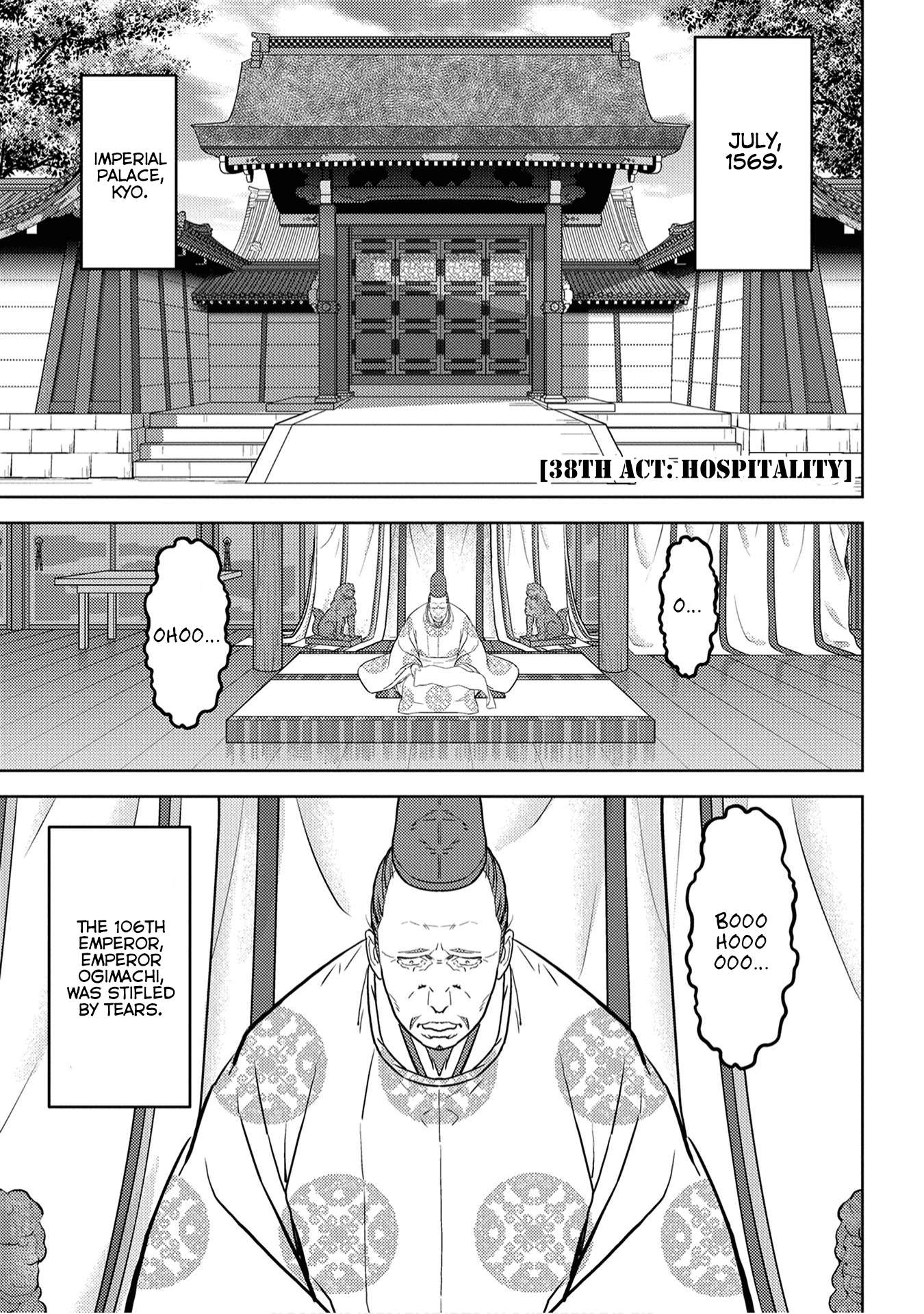Sengoku Komachi Kuroutan Chapter 38.1 page 2 - 