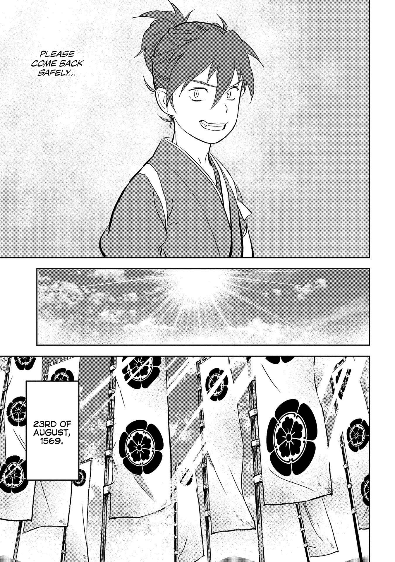 Sengoku Komachi Kuroutan Chapter 39 page 8 - 