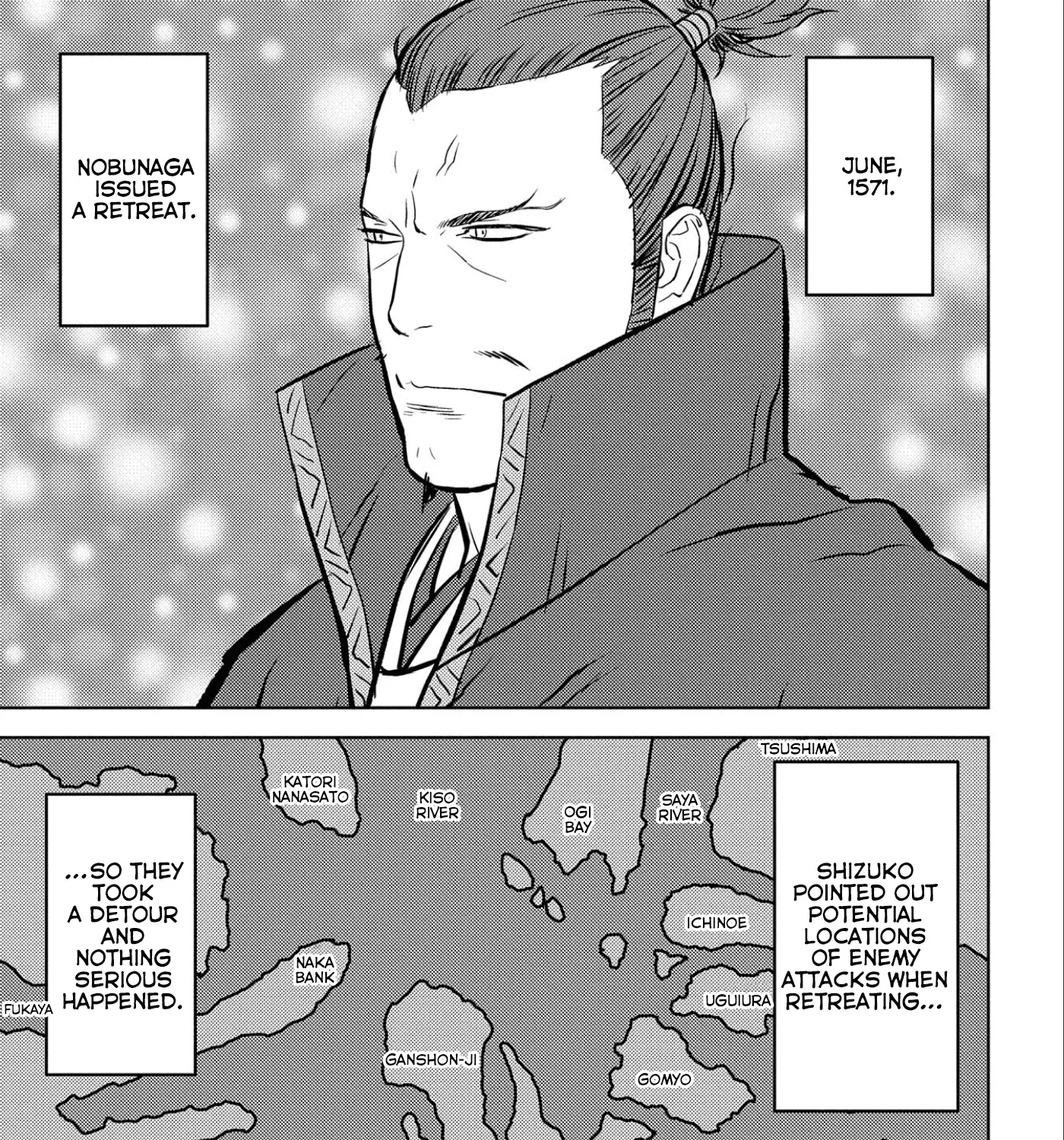 Sengoku Komachi Kuroutan Chapter 62 page 54 - 