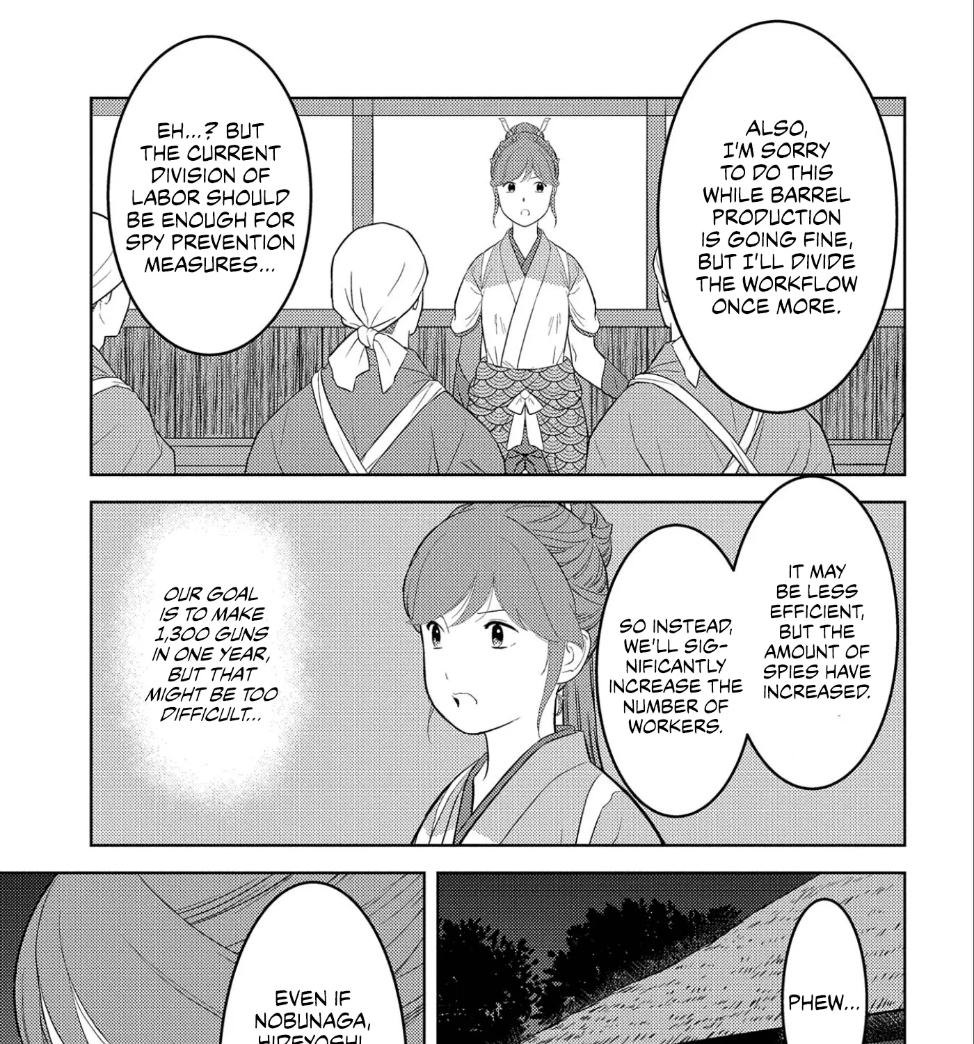 Sengoku Komachi Kuroutan Chapter 67 page 52 - 