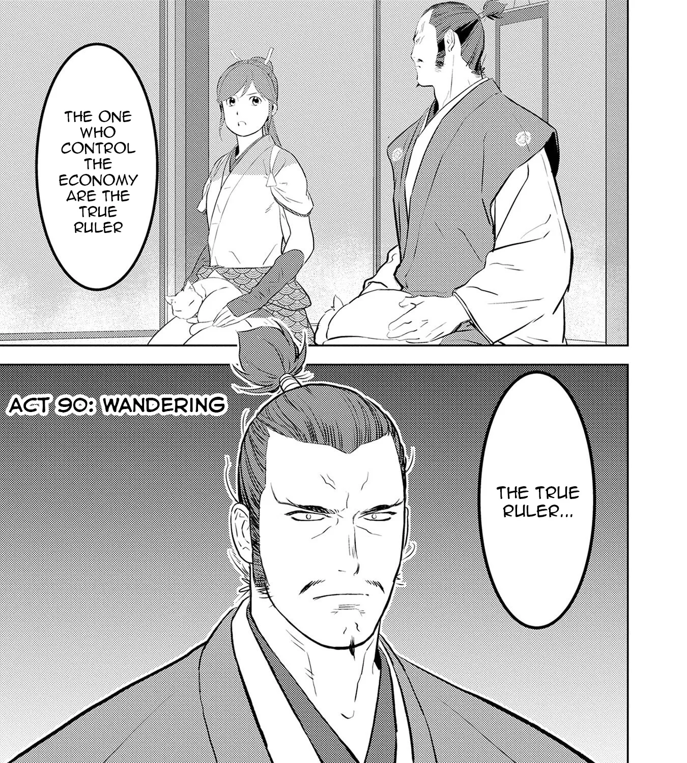 Sengoku Komachi Kuroutan Chapter 90 page 2 - 