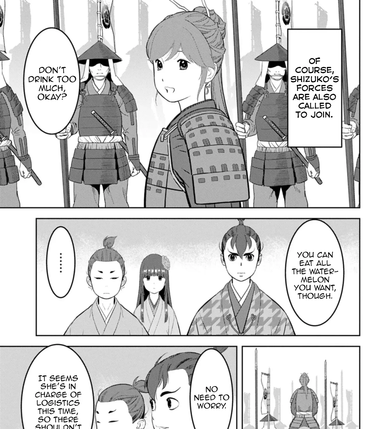 Sengoku Komachi Kuroutan Chapter 95 page 58 - 
