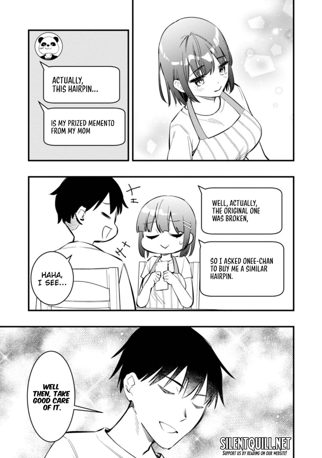 Senpai, Jitaku Keibiin no Koyou wa Ikaga desu ka? Chapter 10.5 page 7 - 