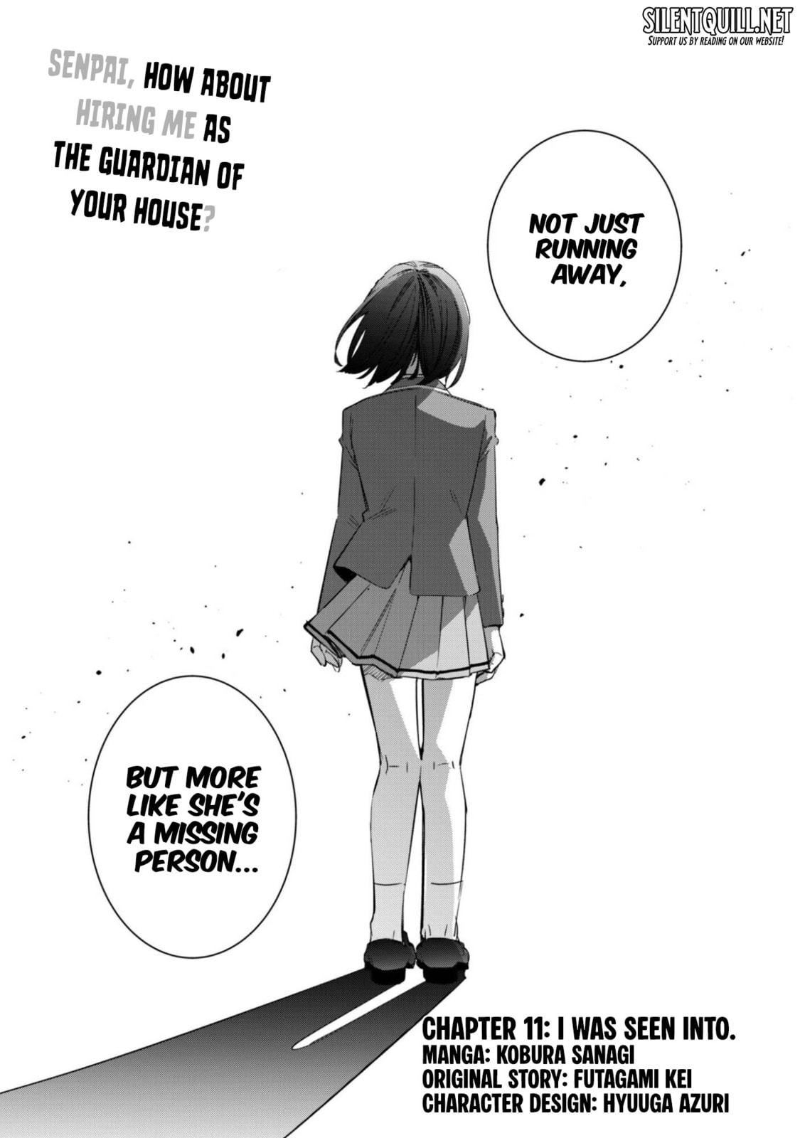 Senpai, Jitaku Keibiin no Koyou wa Ikaga desu ka? Chapter 11 page 5 - 