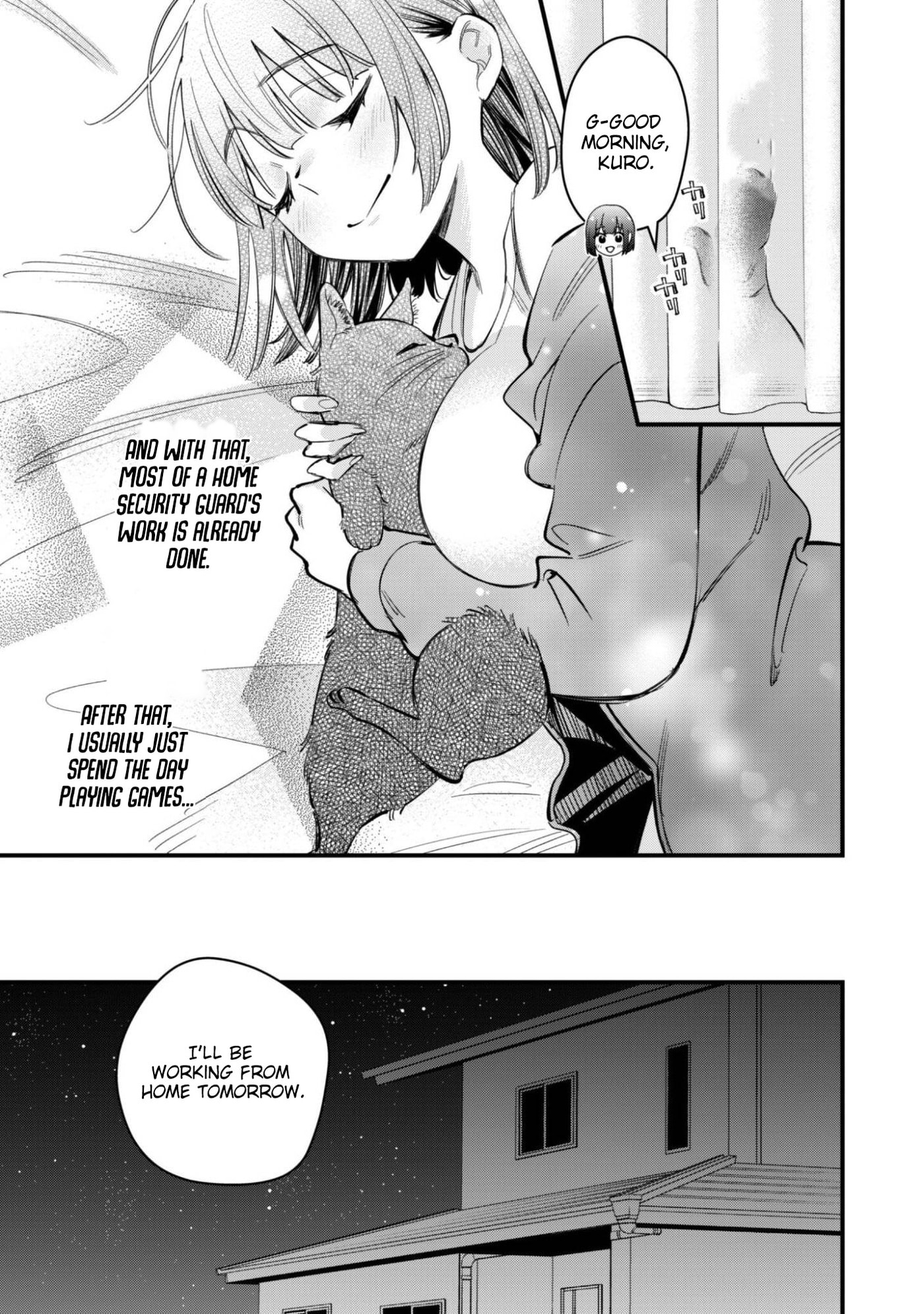 Senpai, Jitaku Keibiin no Koyou wa Ikaga desu ka? Chapter 14.5 page 4 - 