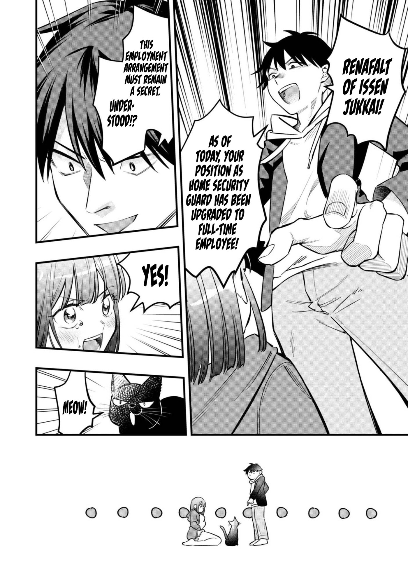 Senpai, Jitaku Keibiin no Koyou wa Ikaga desu ka? Chapter 14 page 25 - 