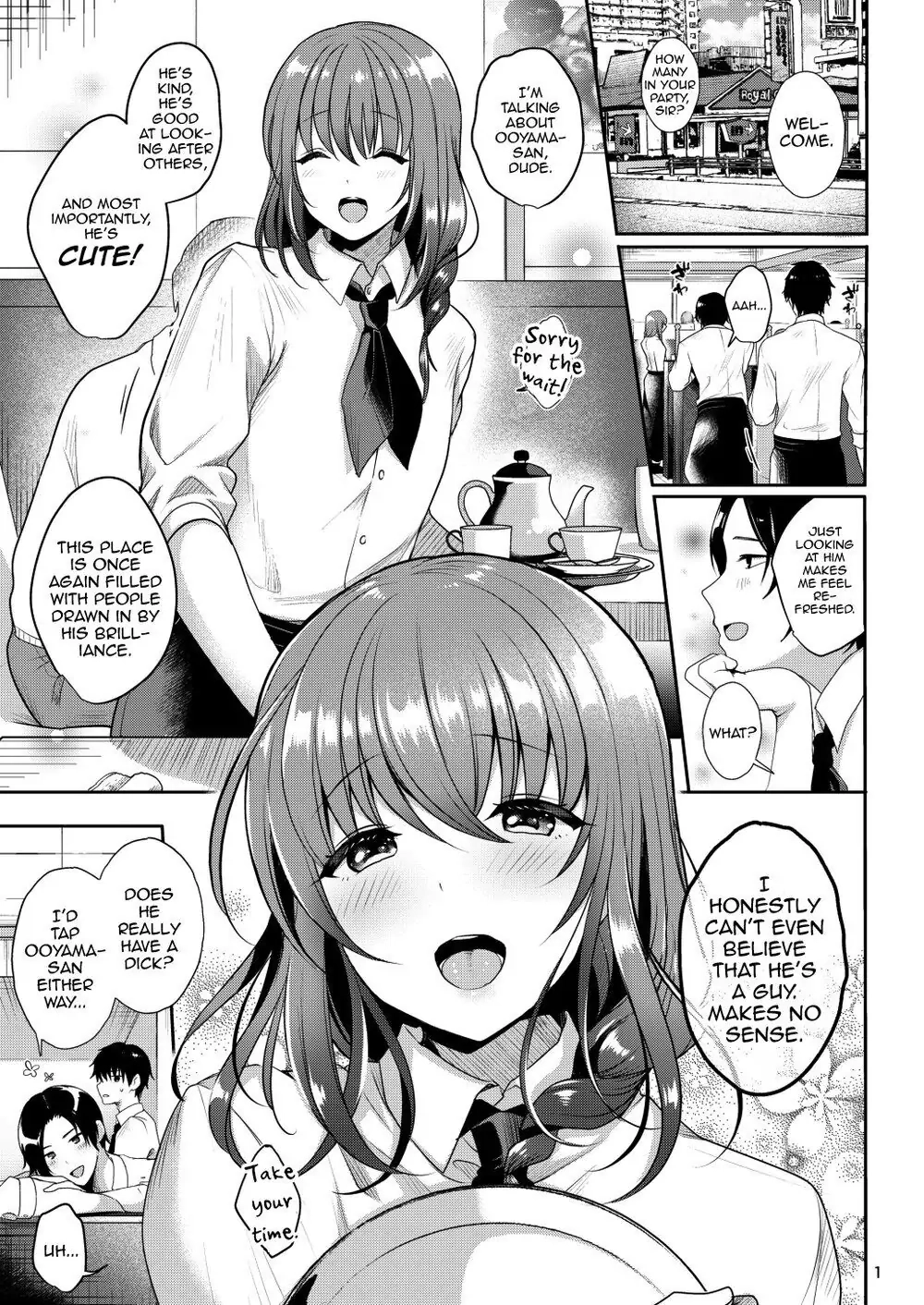 Read Senpai no Oppai chapter 1 image 2 on Lezhin