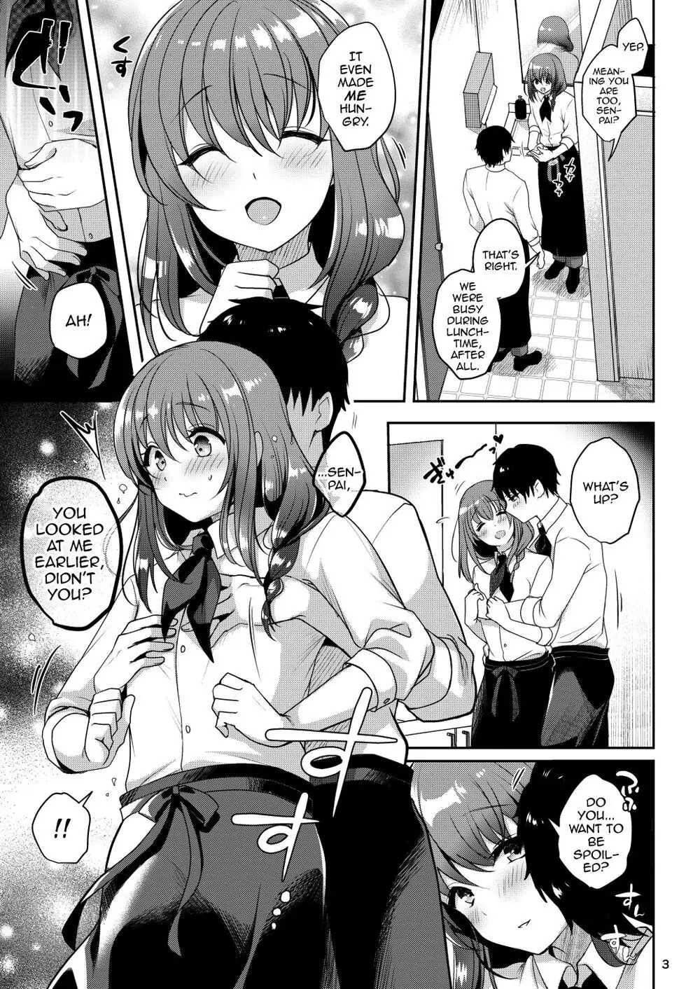 Read Senpai no Oppai chapter 1 image 5 on Lezhin