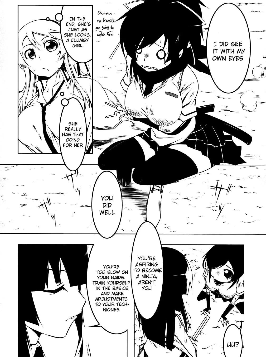 Read Senran Kagura: Spark! chapter 5 image 8 on Lezhin