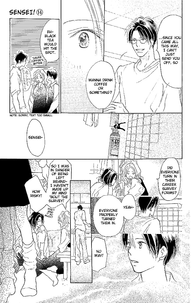 Read Sensei! chapter 58 image 9 on Lezhin