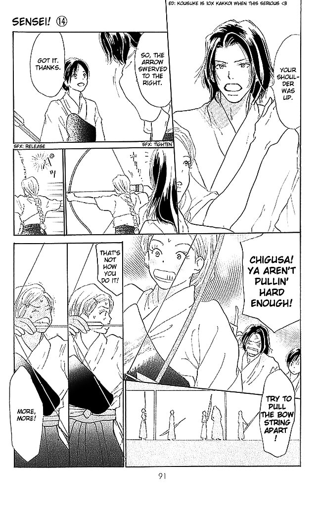 Read Sensei! chapter 59 image 4 on Lezhin
