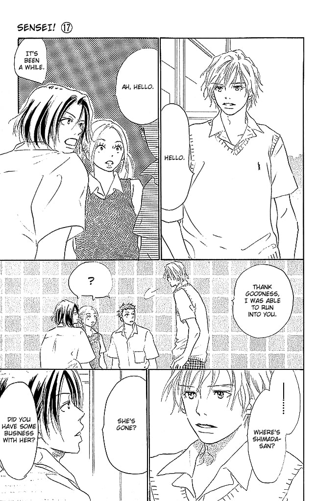 Read Sensei! chapter 72 image 22 on Lezhin