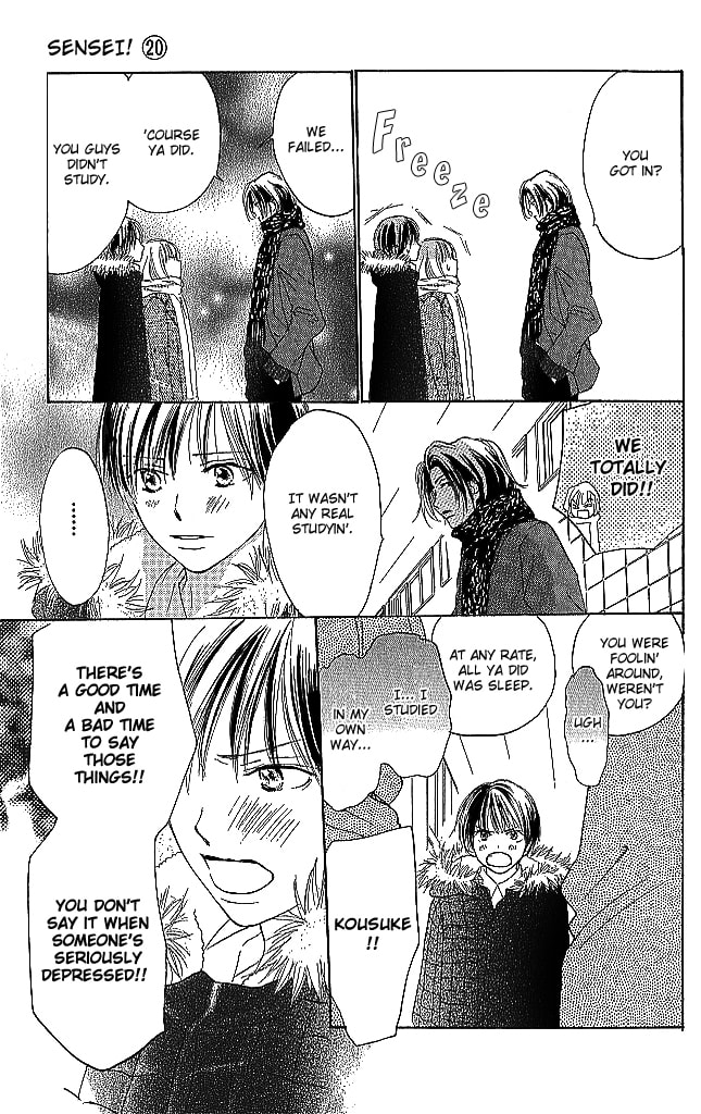 Read Sensei! chapter 82 image 11 on Lezhin