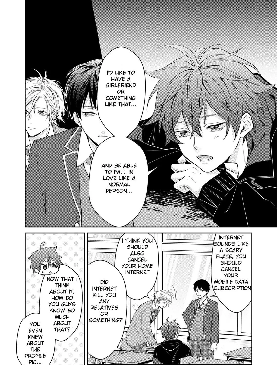 Read Sensitive Boy chapter 1 image 22 on Lezhin