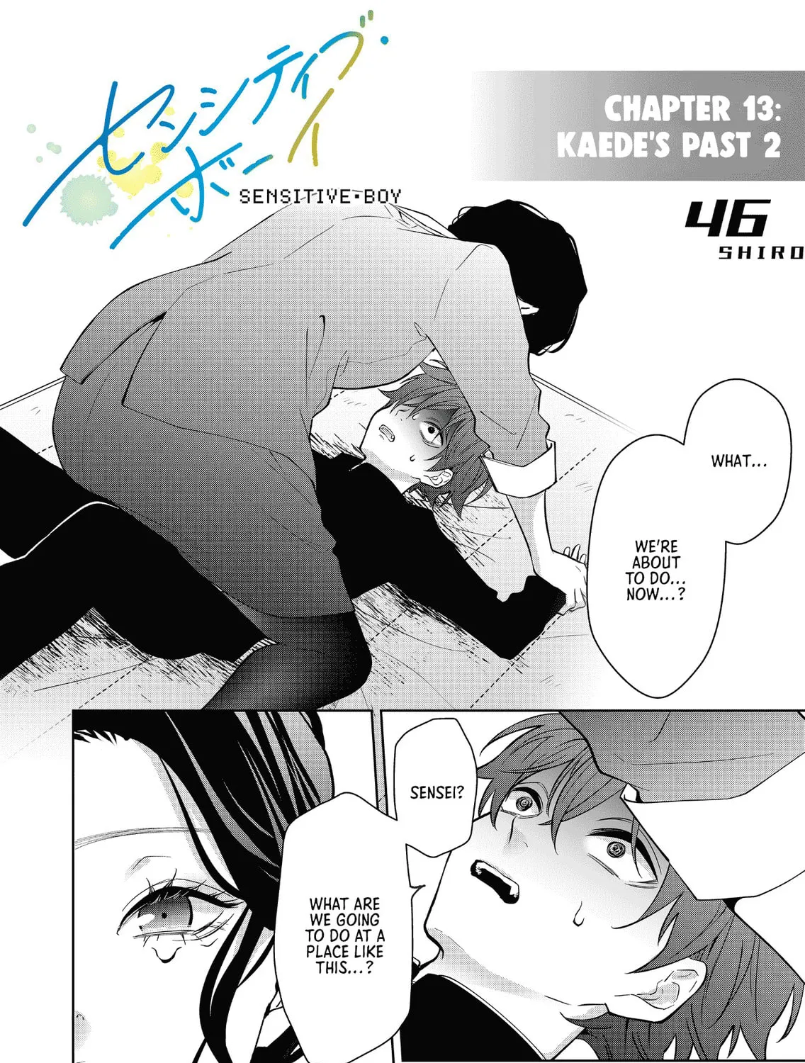 Read Sensitive Boy chapter 13 image 0 on Lezhin