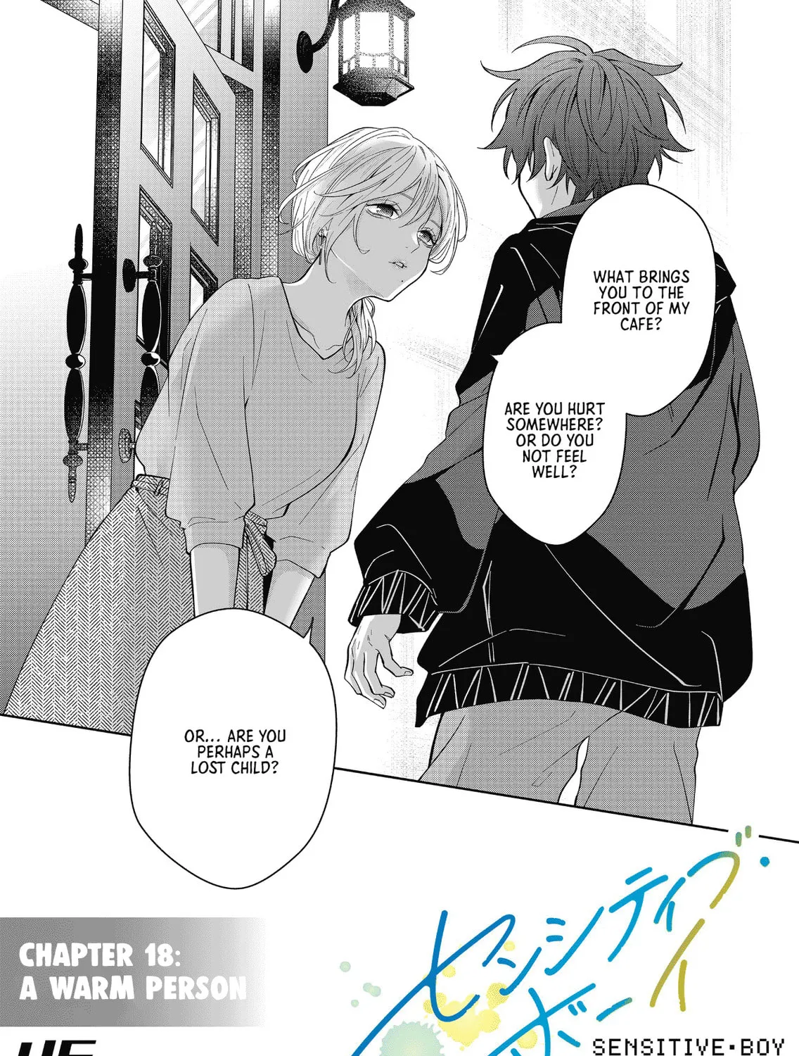 Read Sensitive Boy chapter 18 image 0 on Lezhin