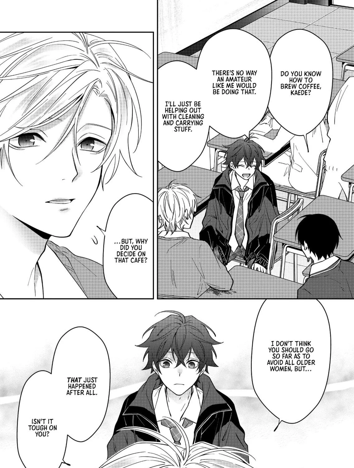 Read Sensitive Boy chapter 21 image 10 on Lezhin