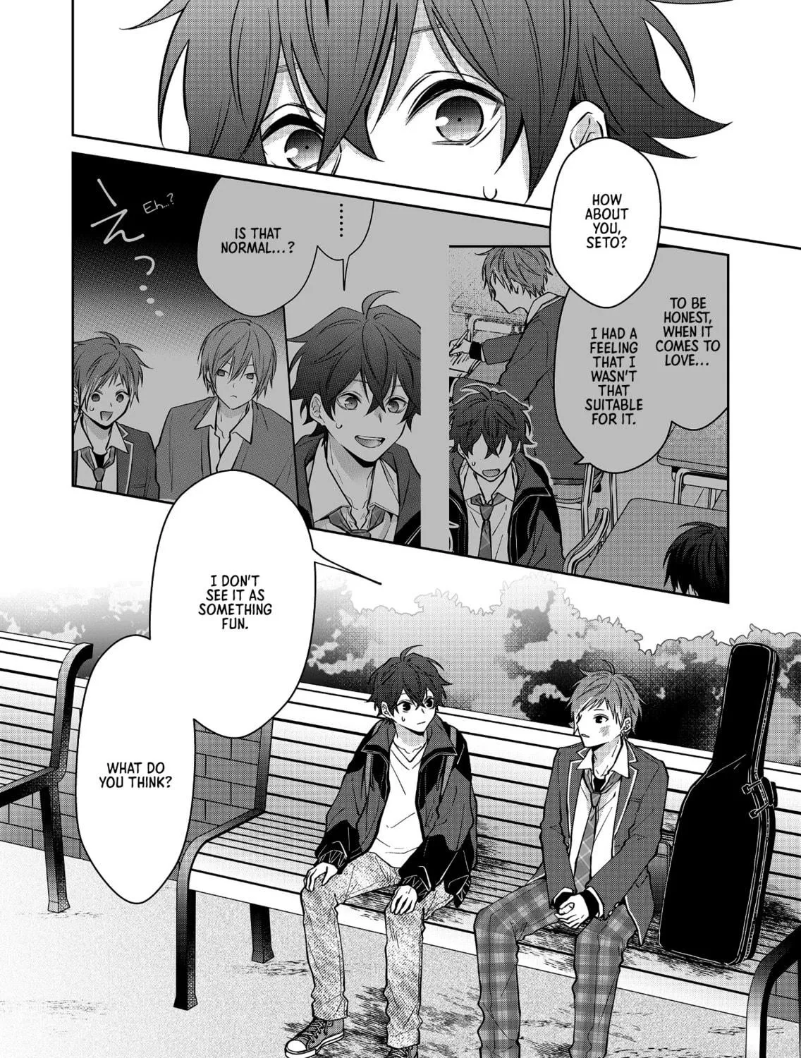 Read Sensitive Boy chapter 21 image 34 on Lezhin