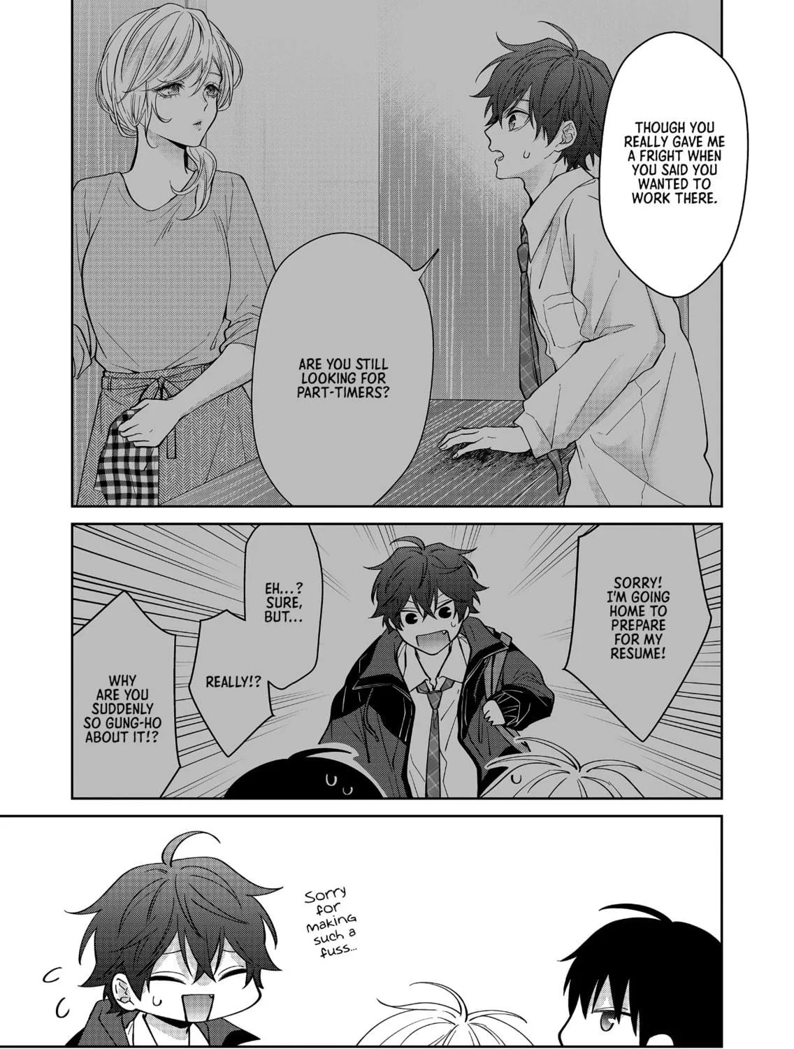 Read Sensitive Boy chapter 21 image 8 on Lezhin