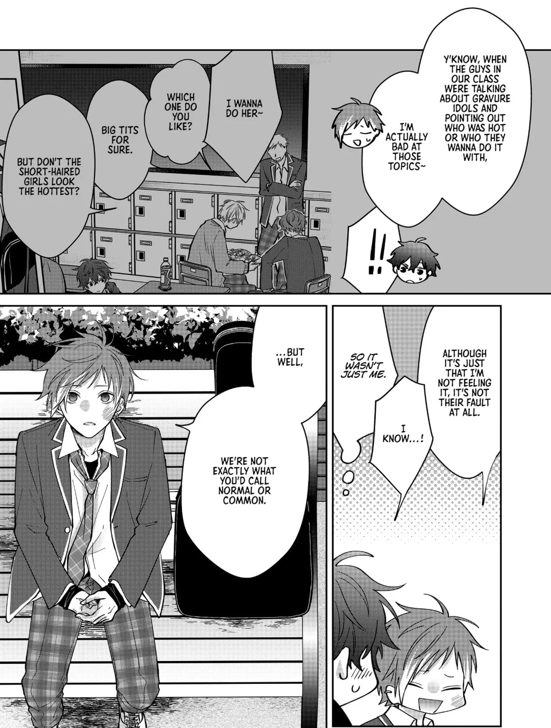 Read Sensitive Boy chapter 22 image 12 on Lezhin
