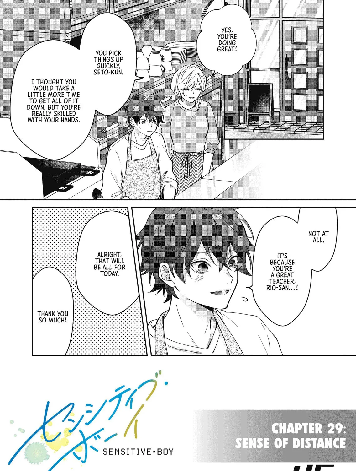 Read Sensitive Boy chapter 29 image 0 on Lezhin