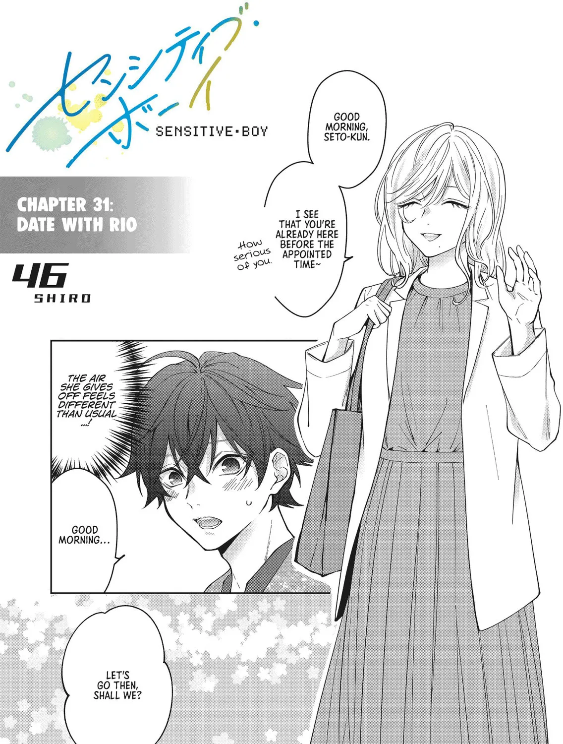 Read Sensitive Boy chapter 31 image 0 on Lezhin
