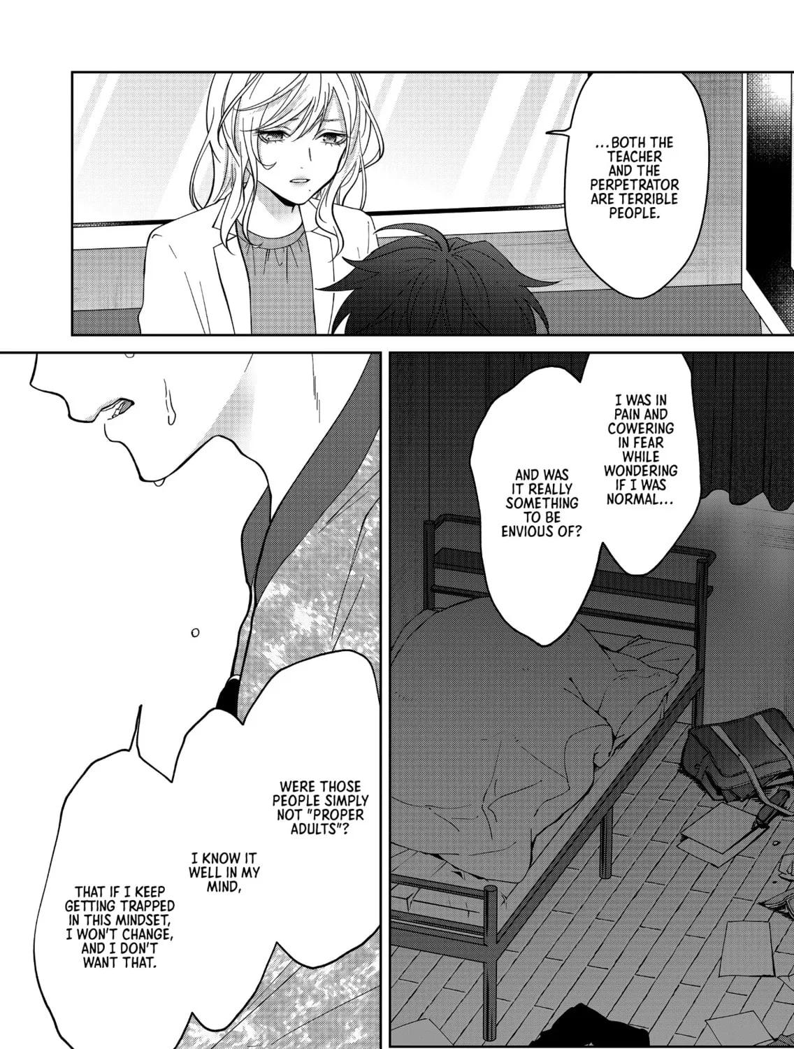 Read Sensitive Boy chapter 31 image 32 on Lezhin