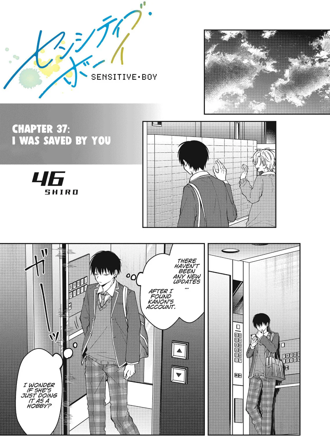 Read Sensitive Boy chapter 37 image 0 on Lezhin