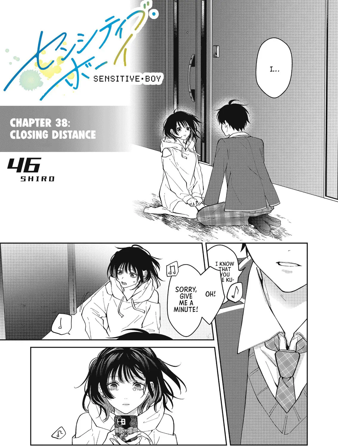 Read Sensitive Boy chapter 38 image 0 on Lezhin