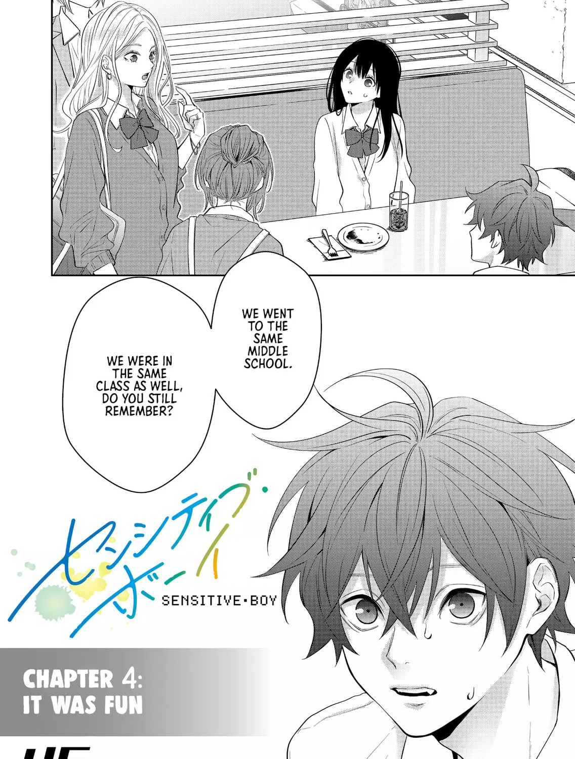 Read Sensitive Boy chapter 4 image 0 on Lezhin
