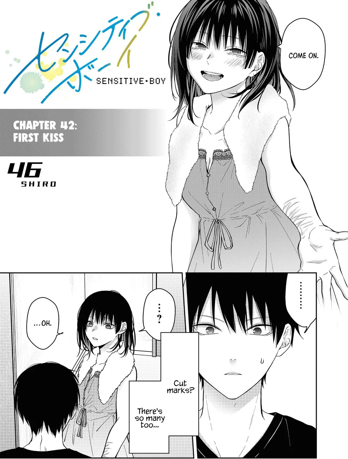 Read Sensitive Boy chapter 42 image 0 on Lezhin