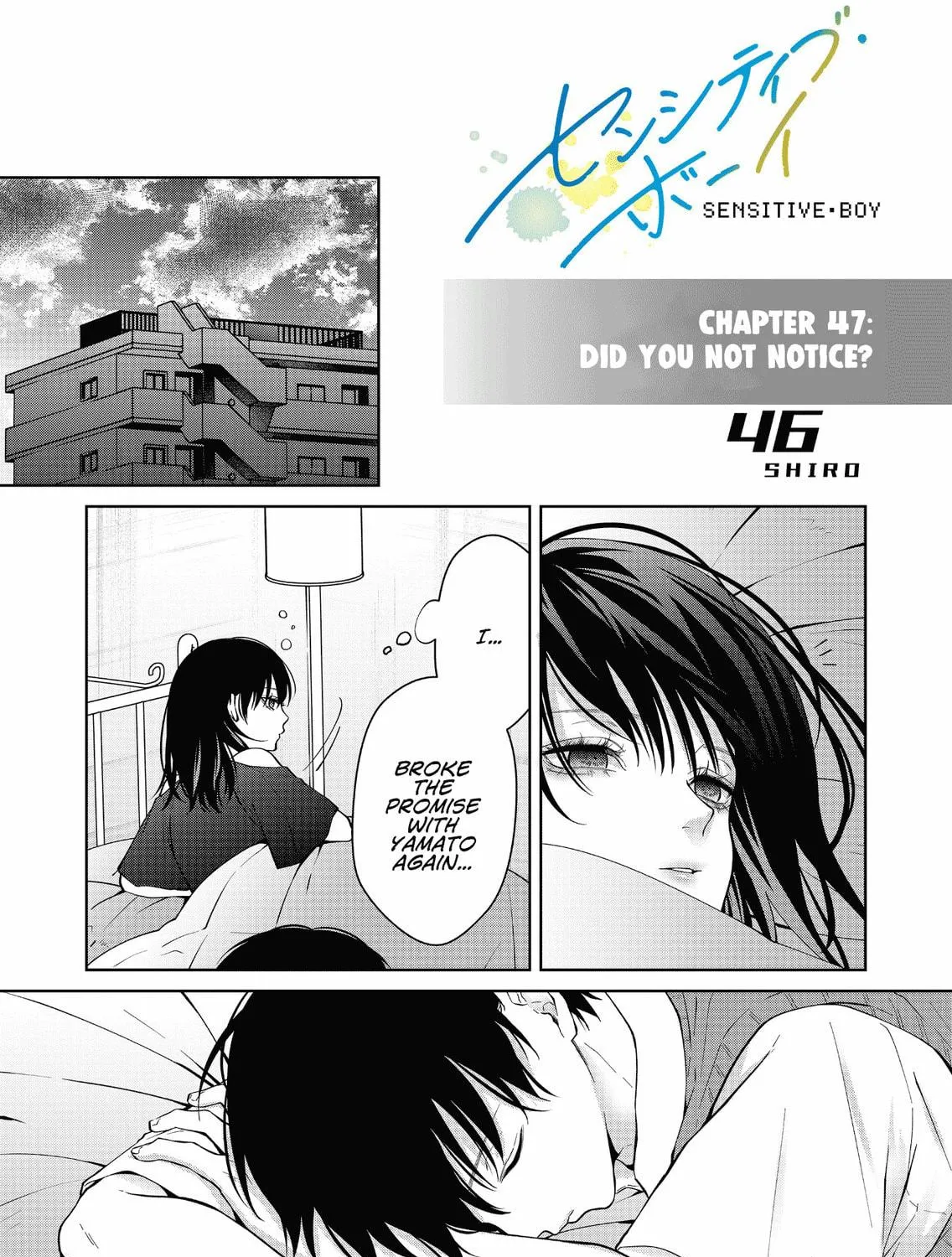 Read Sensitive Boy chapter 47 image 4 on Lezhin