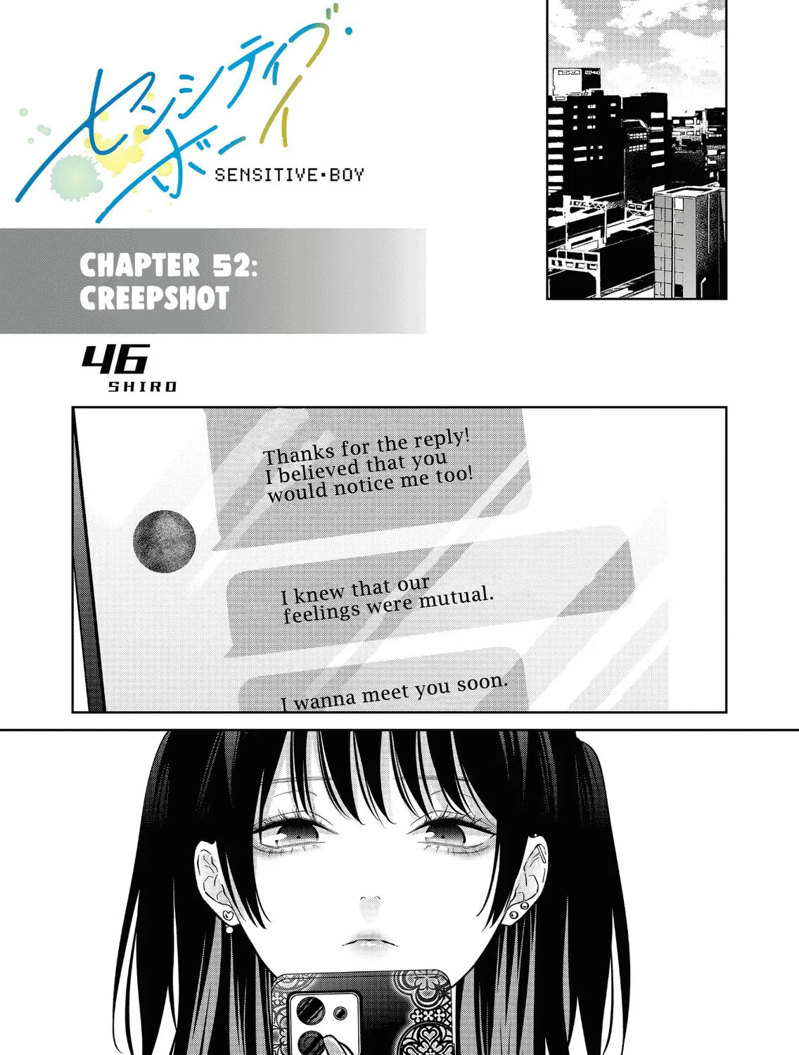Read Sensitive Boy chapter 52 image 0 on Lezhin