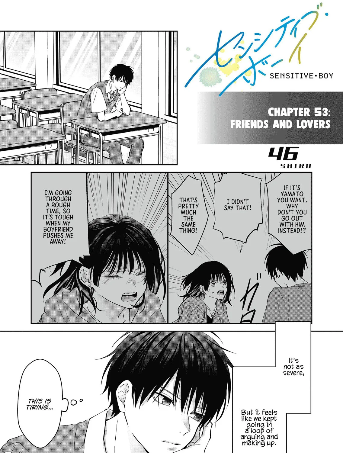 Read Sensitive Boy chapter 53 image 0 on Lezhin