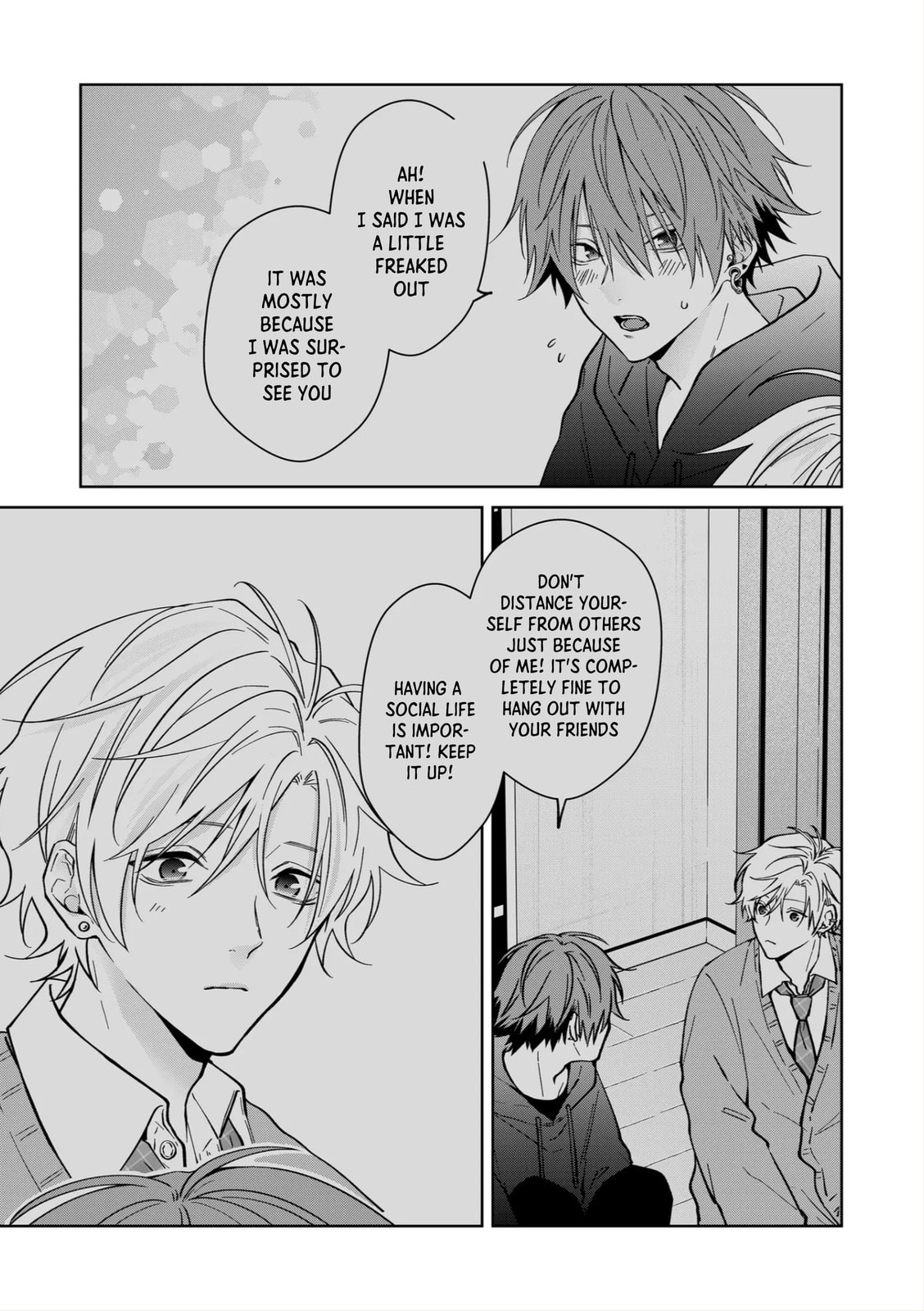 Read Sensitive Boy chapter 72 image 9 on Lezhin