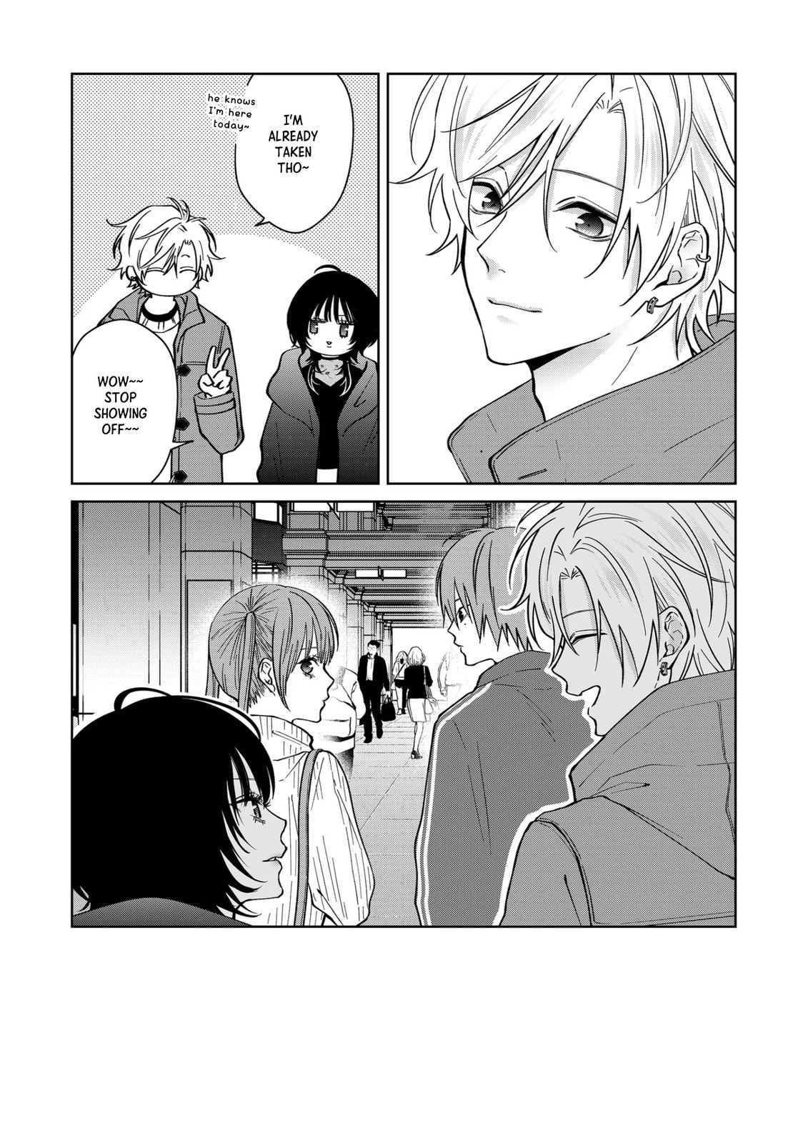 Read Sensitive Boy chapter 73 image 4 on Lezhin