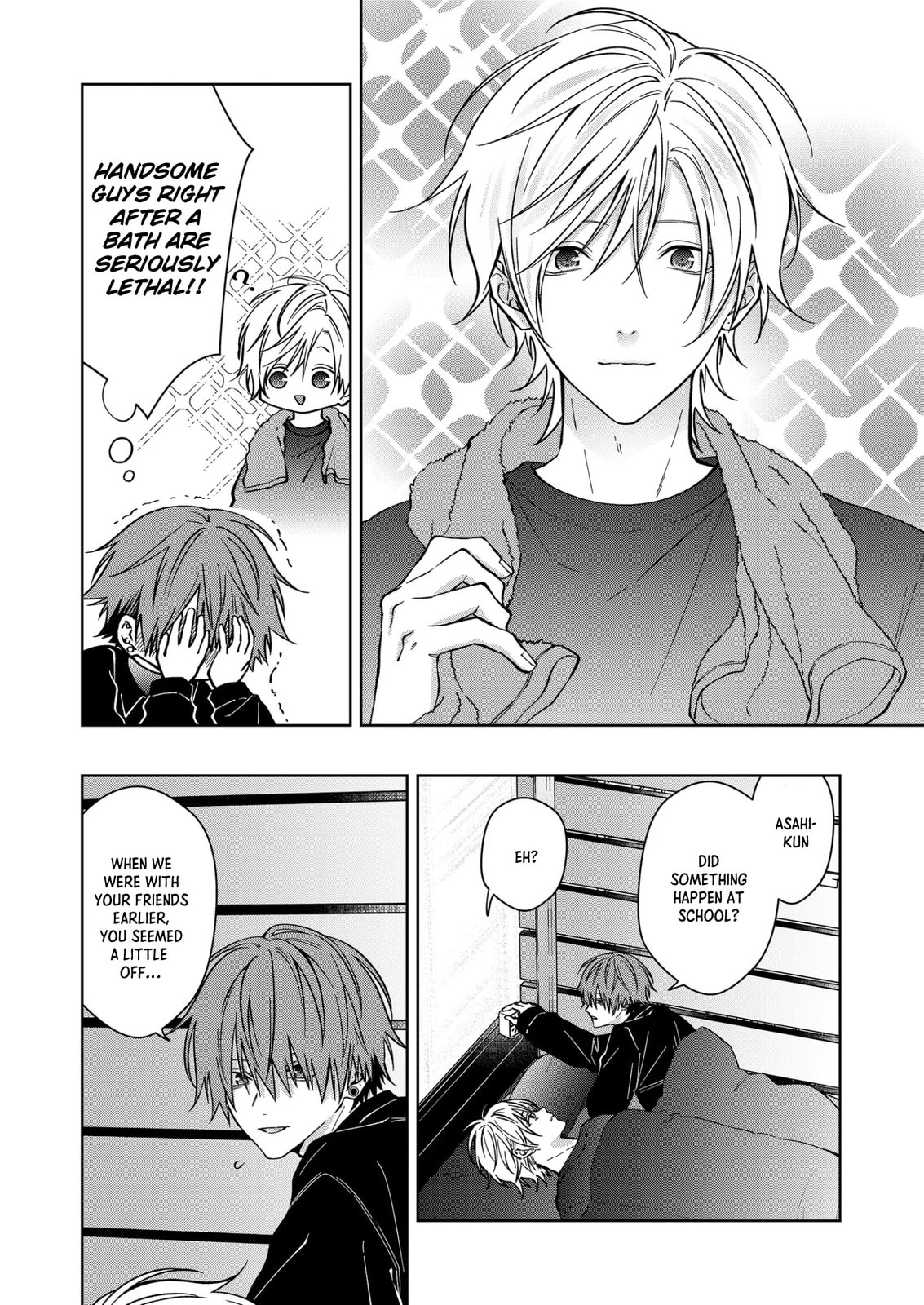 Read Sensitive Boy chapter 76 image 8 on Lezhin