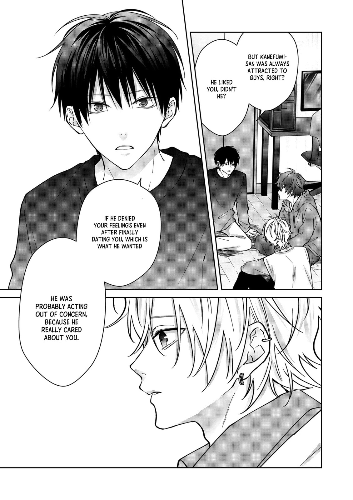Read Sensitive Boy chapter 80 image 9 on Lezhin