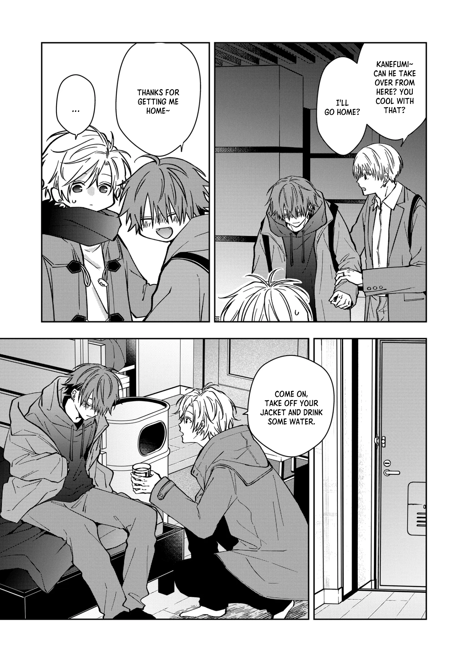 Read Sensitive Boy chapter 83 image 8 on Lezhin